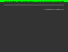 Tablet Screenshot of lead-swaps.com